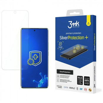 3MK SilverProtection+ Antimicrobial apsauginė plėvelė, skirta Oppo Reno 12 Pro