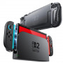Supcase Crystal Case, skirta Nintendo Switch 2, Frost Black