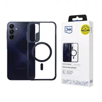 3MK Satin Armor MagCase skirtas Samsung Galaxy A15 5G, permatomas