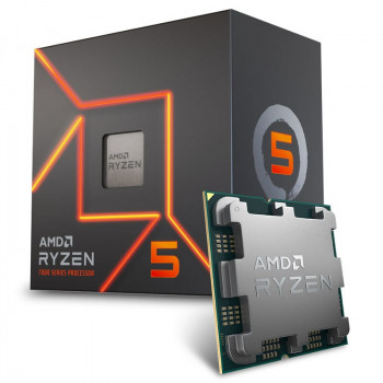 AMD Ryzen 5 7500 procesorius, Box, 5 GHz, Socket AM5 (100-100002264BOX)