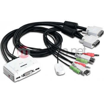 TRENDnet TK-214i KVM/audio komutatorius, 2 x KVM/audio