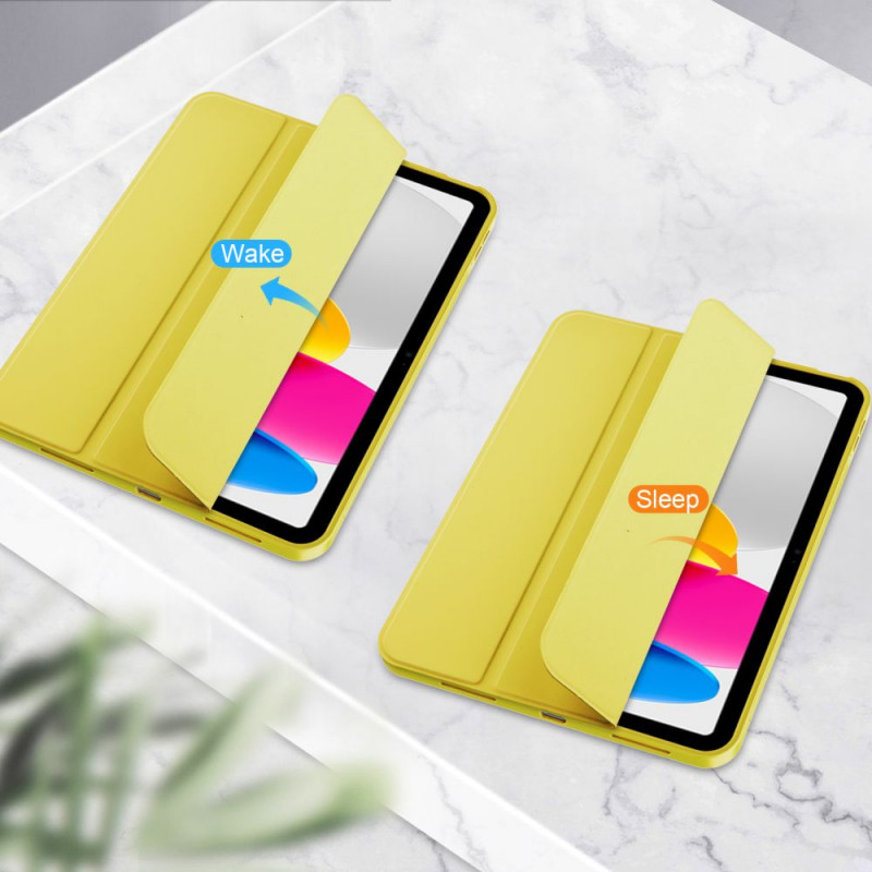Tech-Protect SC Pen Apple iPad 10.9 (2022) / iPad 11 (2025) dėklas, geltonas