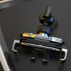 Dudao F11Pro gravitacinis automobilio išmaniojo telefono laikiklis, juodas