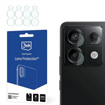 3MK Lens Protection Xiaomi Redmi Note 13 Pro 5G fotoaparato objektyvo apsauga (4 vnt.)