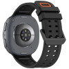 Tech-Protect Silicone Air apyrankė, skirta Samsung Galaxy Watch 8 / 9 / Classic 40 / 44 / 46 mm, juoda