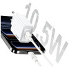 USAMS CC326 T69 sieninis įkroviklis su USB-A, 10.5 W, 2.1 A, baltas