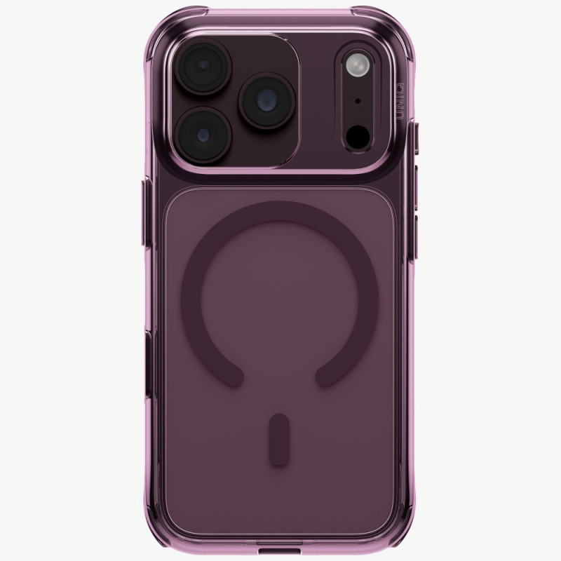 UNIQ LifePro Xtreme Magclick Charging dėklas Apple iPhone 18 Pro / 17 Pro, bordinės spalvos