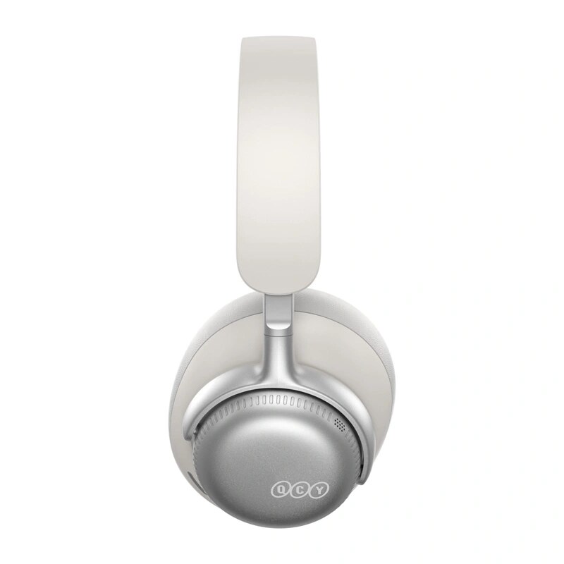QCY H6 Ultra belaidės ausinės su adaptyviuoju ANC, Bluetooth 6.0, baltos