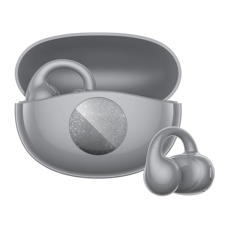 QCY Crossky C50i belaidžiai ausinukai su atvira ausies konstrukcija, Bluetooth 6.0, pilki
