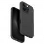 UNIQ Lino Hue dėklas, skirtas Apple iPhone 16 Pro, Magclick įkrovimas, charcoal grey