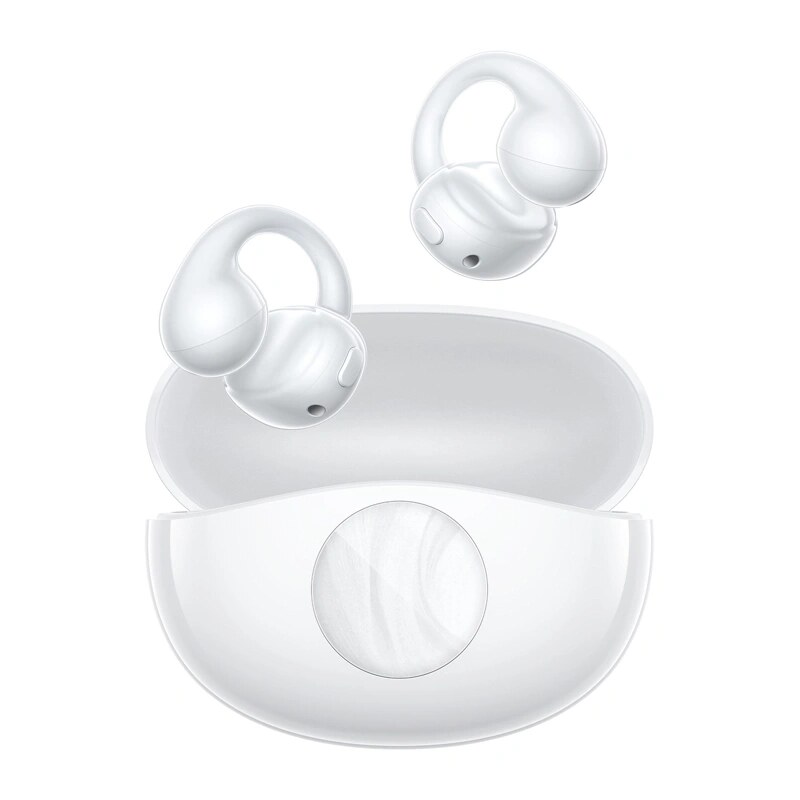 QCY Crossky C50i belaidžiai atviros ausų konstrukcijos ausinukai, Bluetooth 6.0, balti