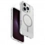 UNIQ LifePro Xtreme dėklas Apple iPhone 16 Pro su MagClick įkrovimu, frost clear, permatomas