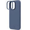 UNIQ Lino Hue dėklas su MagClick įkrovimu, skirtas Apple iPhone 15 Pro Max, navy blue