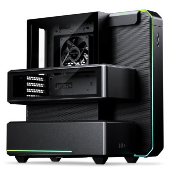 Phanteks EX5 Midi Tower kompiuterio korpusas, ATX, Direct Cooling, juodas