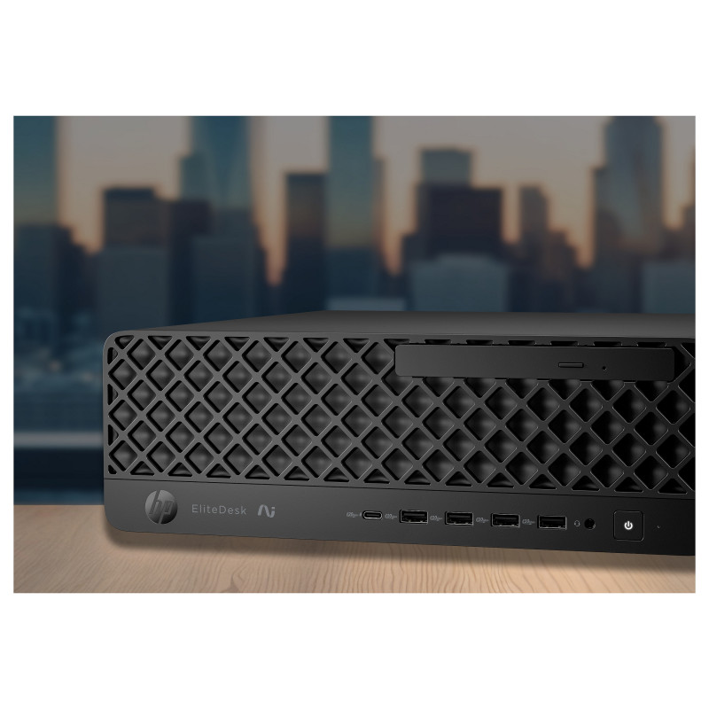 HP EliteDesk 8 SFF G2a stalinis kompiuteris, AMD Ryzen AI 5 435, 16 GB RAM, 512 GB SSD, Windows 11 Pro, 3 metų palaikymas