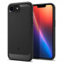 Spigen Rugged Armor Mag MagSafe dėklas, skirtas Apple iPhone 17e / 16e, matinė juoda