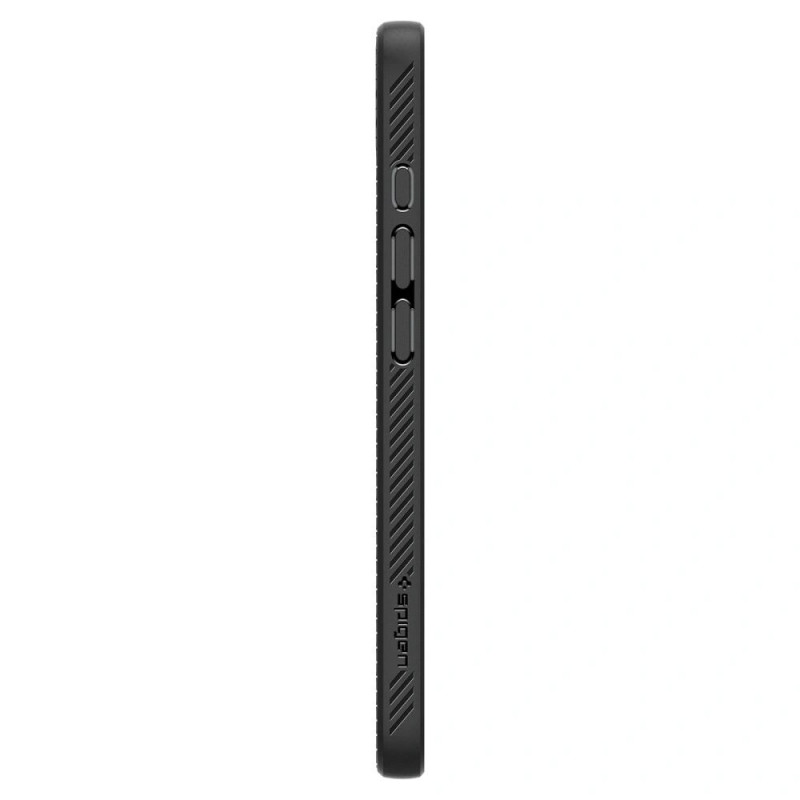 Spigen Liquid Air Mag MagSafe dėklas, skirtas Apple iPhone 17e / 16e, matinė juoda