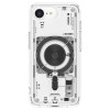 Spigen Ultra Hybrid Mag MagSafe dėklas, skirtas Apple iPhone 17e / 16e, Neo One, permatomas