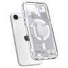 Spigen Ultra Hybrid Mag MagSafe dėklas Apple iPhone 17e / 16e, Zero One, baltas