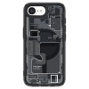 Spigen Ultra Hybrid Mag MagSafe dėklas, skirtas Apple iPhone 17e / 16e, Zero One Black