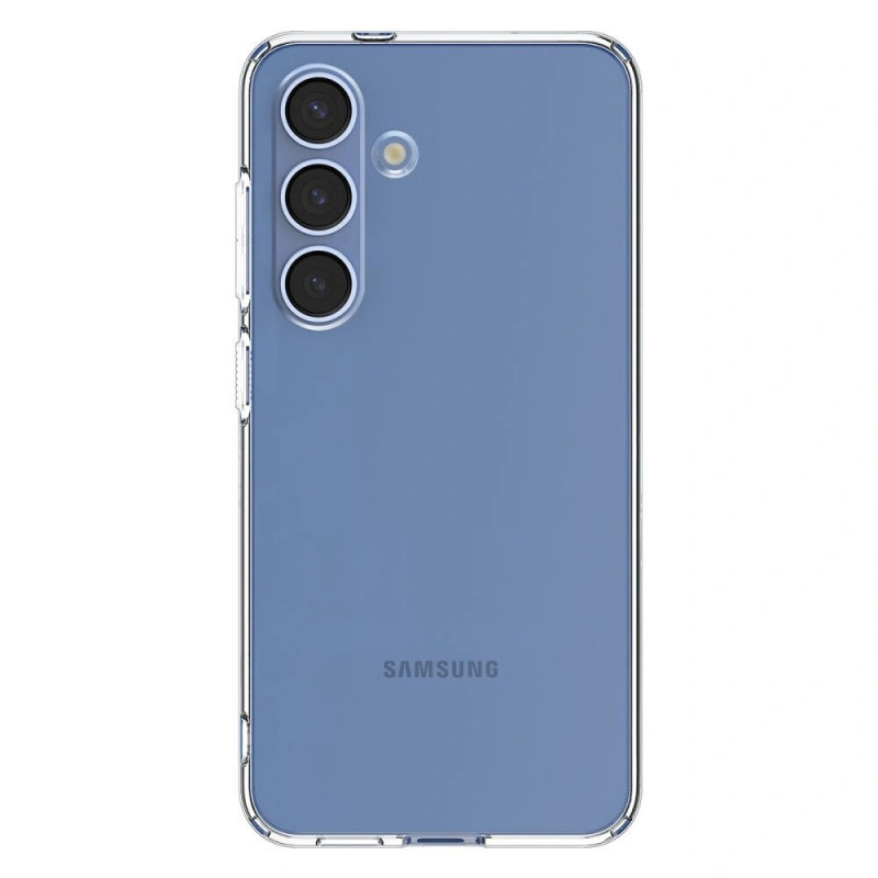 Spigen Liquid Crystal Spigen dėklas Samsung Galaxy S25+ telefonui, permatomas (Crystal Clear)