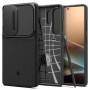Spigen Optik Armor dėklas skirtas Samsung Galaxy S25 Ultra, juodas