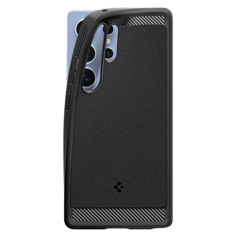 Spigen Rugged Armor Mag MagSafe dėklas skirtas Samsung Galaxy S25 Ultra, matte black