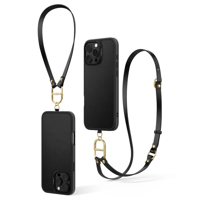 Spigen Cyrill Kajuk Classic Charm Mag MagSafe dėklas skirtas Apple iPhone 16 Pro, juodas