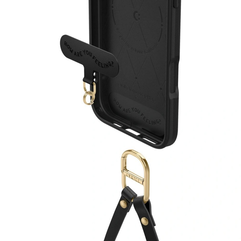 Spigen Cyrill Kajuk Classic Charm Mag MagSafe dėklas skirtas Apple iPhone 16 Pro, juodas