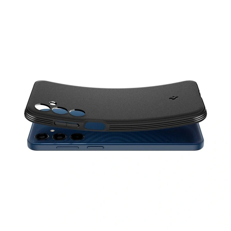 Spigen Essential SandBlast dėklas skirtas Samsung Galaxy M35 5G, matte black