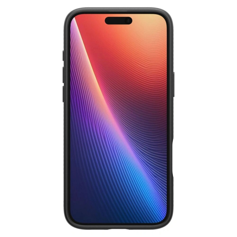 Spigen Liquid Air Spigen dėklas, skirtas Apple iPhone 16, matinė juoda