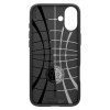 Spigen Liquid Air Spigen dėklas, skirtas Apple iPhone 16, matinė juoda