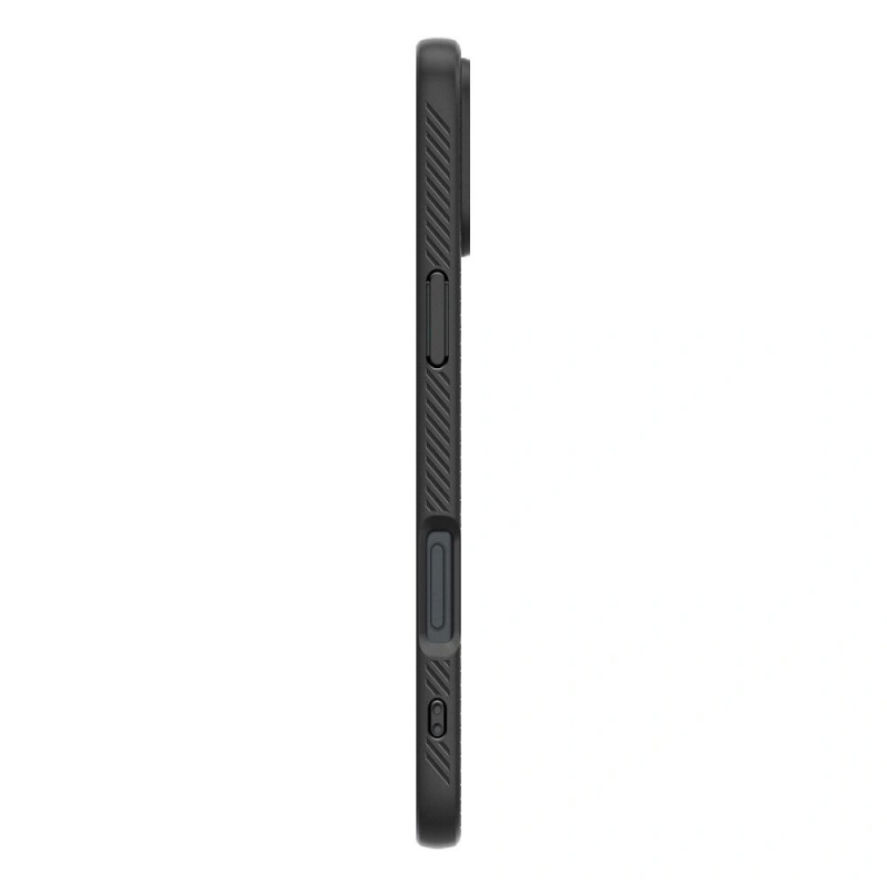 Spigen Liquid Air Spigen dėklas, skirtas Apple iPhone 16, matinė juoda