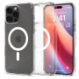 Spigen Ultra Hybrid Mag MagSafe dėklas skirtas Apple iPhone 16 Pro, Frost Clear