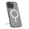 Spigen Ultra Hybrid Mag MagSafe dėklas skirtas Apple iPhone 16 Pro, Frost Clear
