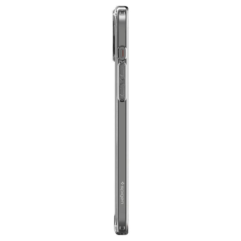 Spigen Ultra Hybrid Mag dėklas su MagSafe, skirtas Apple iPhone 15, baltas