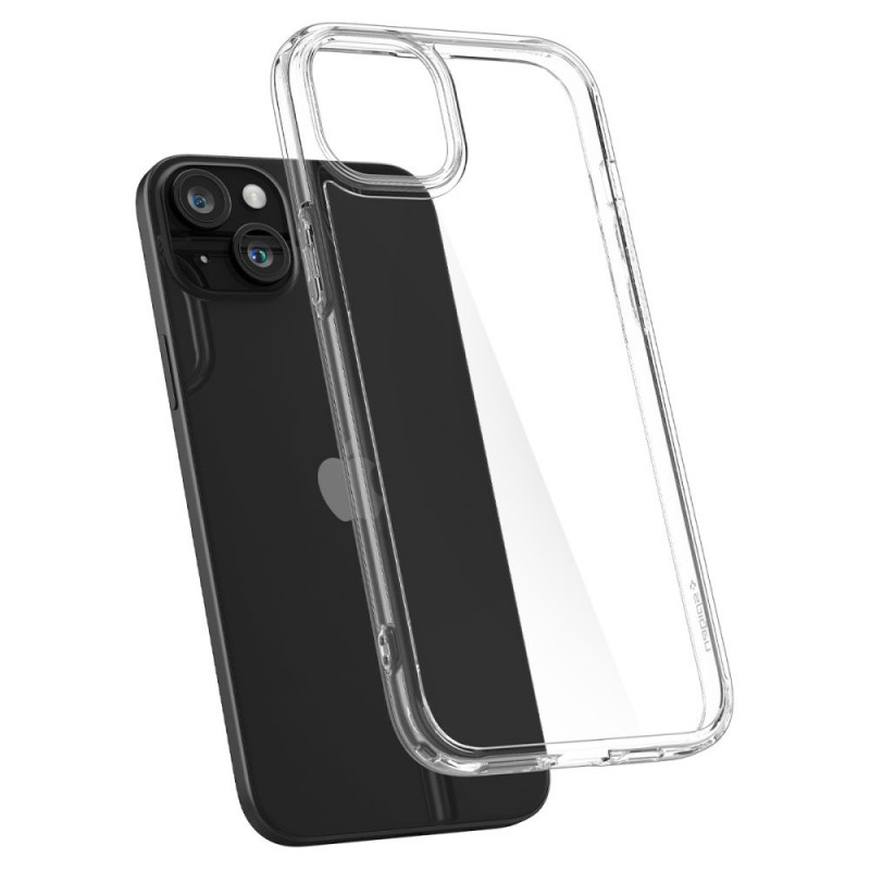Spigen Ultra Hybrid dėklas Apple iPhone 15, Crystal Clear