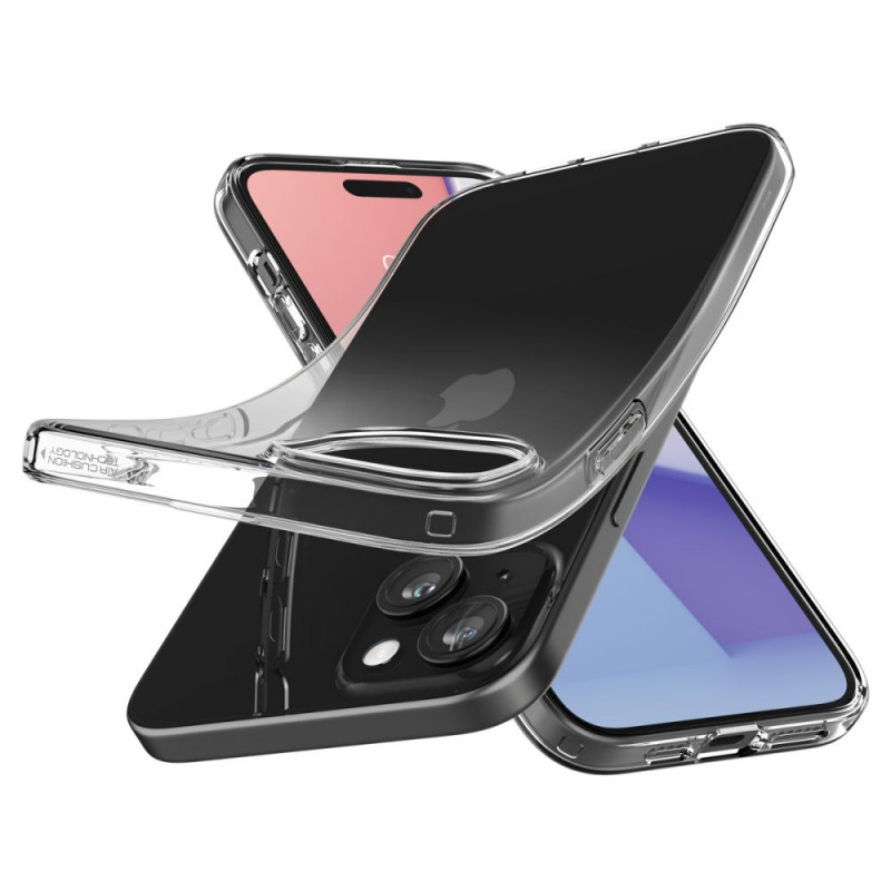Spigen Liquid Crystal Spigen dėklas Apple iPhone 15 Plus / 14 Plus, Crystal Clear