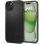 Spigen Thin Fit Spigen dėklas skirtas Apple iPhone 15 Plus / 14 Plus, juodas