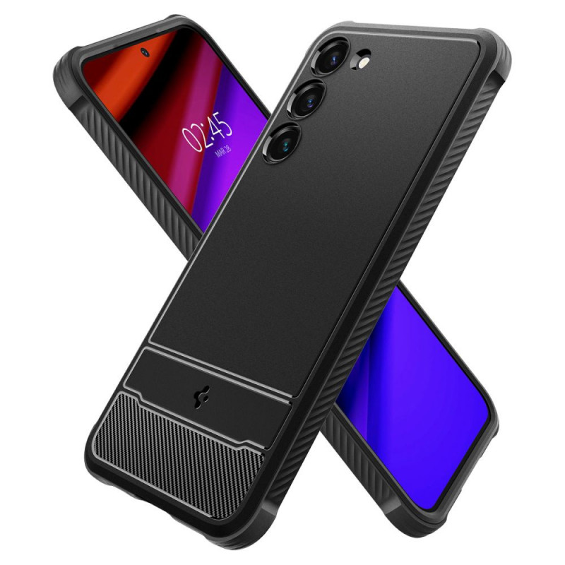 Spigen Rugged Armor (ACS05711) dėklas Samsung Galaxy S23, matinė juoda