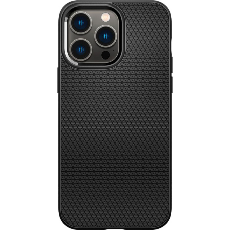 Spigen Liquid Air (ACS04957) dėklas, skirtas Apple iPhone 14 Pro, matinė juoda
