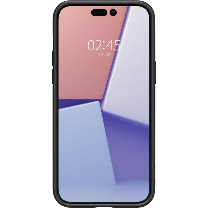 Spigen Liquid Air (ACS04957) dėklas, skirtas Apple iPhone 14 Pro, matinė juoda