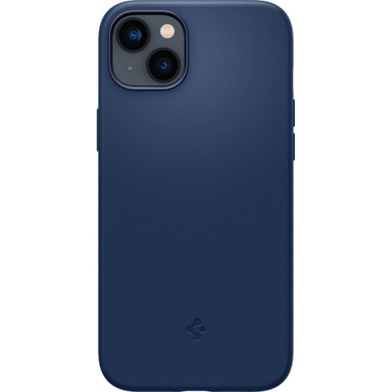 Spigen Silicone Fit Mag (ACS04921) MagSafe dėklas Apple iPhone 14 Plus / 15 Plus, Navy Blue