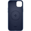 Spigen Silicone Fit Mag (ACS04921) MagSafe dėklas Apple iPhone 14 Plus / 15 Plus, Navy Blue