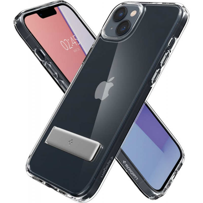 Spigen Ultra Hybrid S (ACS04905) dėklas, skirtas Apple iPhone 14 Plus / 15 Plus, Crystal Clear