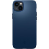 Spigen Thin Fit Apple iPhone 14 Plus / 15 Plus dėklas, Navy Blue