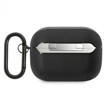 Mercedes-AMG AMAPSLWK Apple AirPods Pro užvalkalas AMG Leather Big Logo, juodas