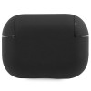 BMW BMAP2SSLBK Signature Apple AirPods Pro 2 (2022/2023) dangtelis, juodas, natūrali oda, sidabrinis logotipas