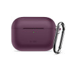 Tech-Protect Silicone Hook THP6103 Apple AirPods Pro 3 įkrovimo dėklo apvalkalas, Burgundy