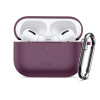 Tech-Protect Silicone Hook THP6103 Apple AirPods Pro 3 įkrovimo dėklo apvalkalas, Burgundy